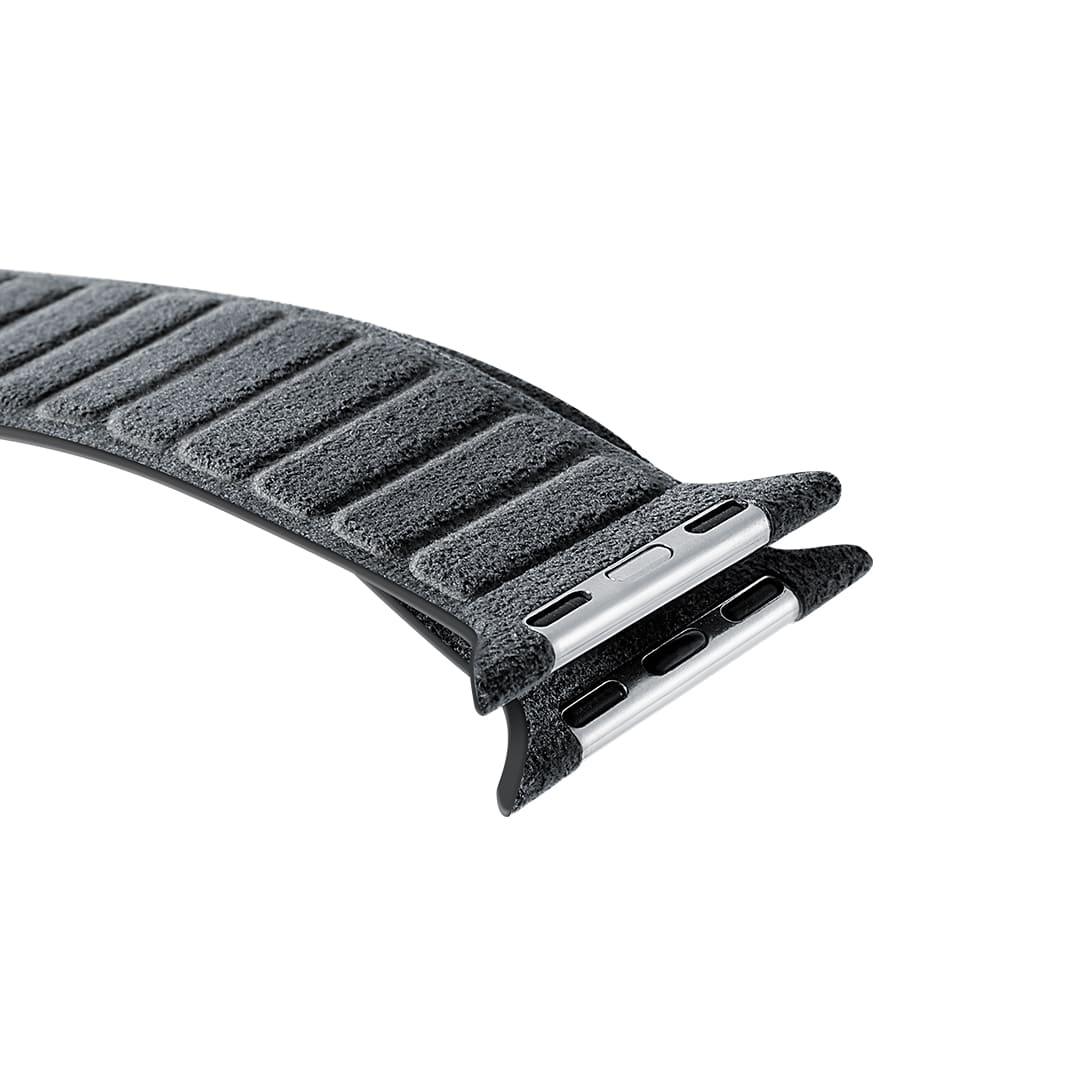 Alcantara Apple Watch Band - Space Grey - 42/44/45/46mm & Ultra (49mm)