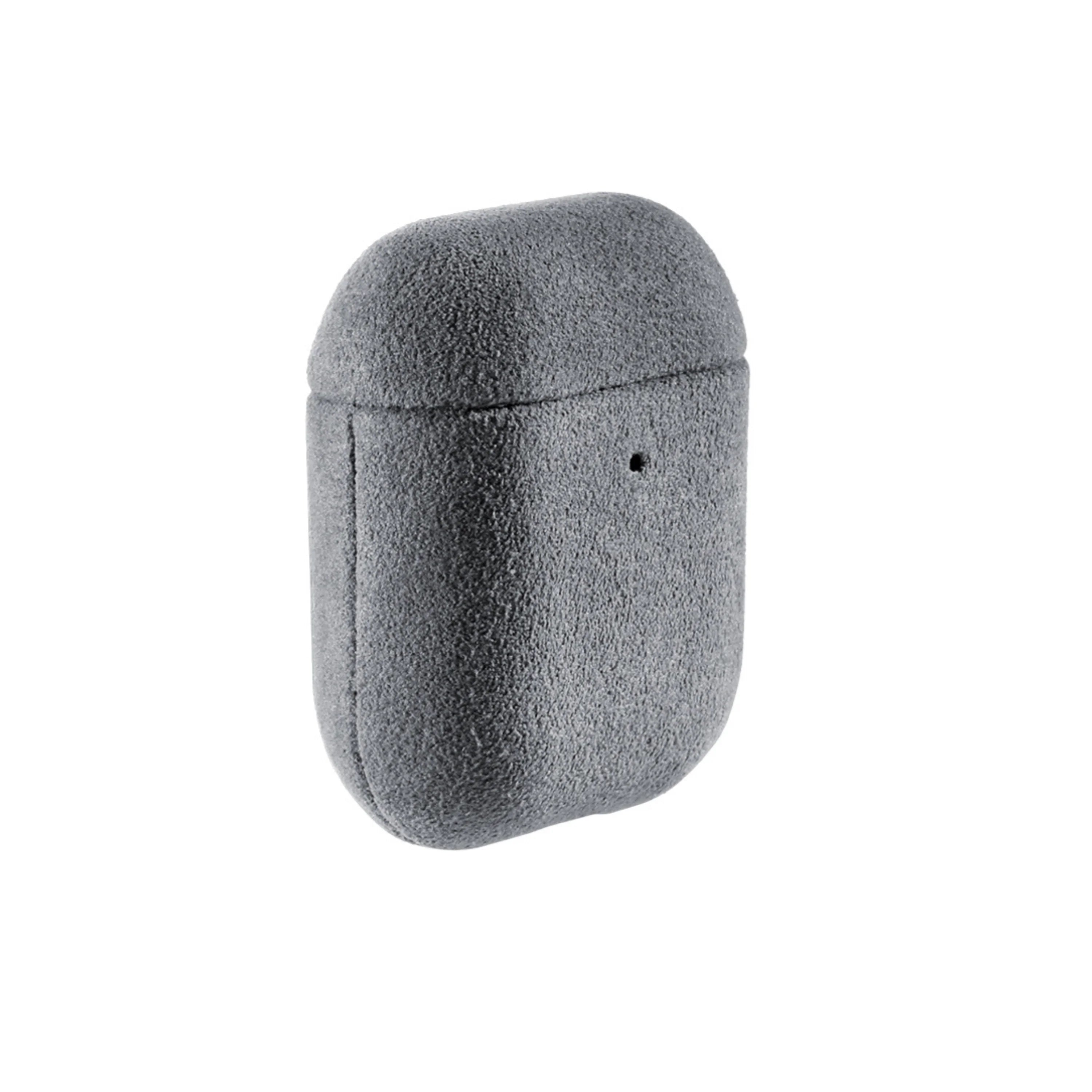 AirPods 1/2 Gen Alcantara Case - Nardo Gray