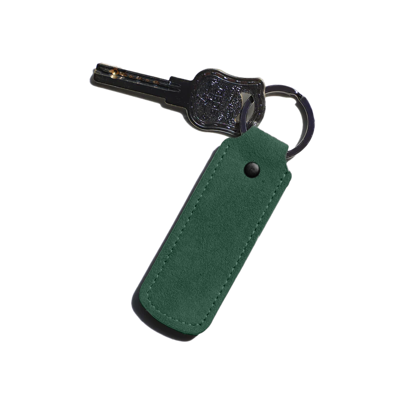 Alcantara Keychain - Midnight Green