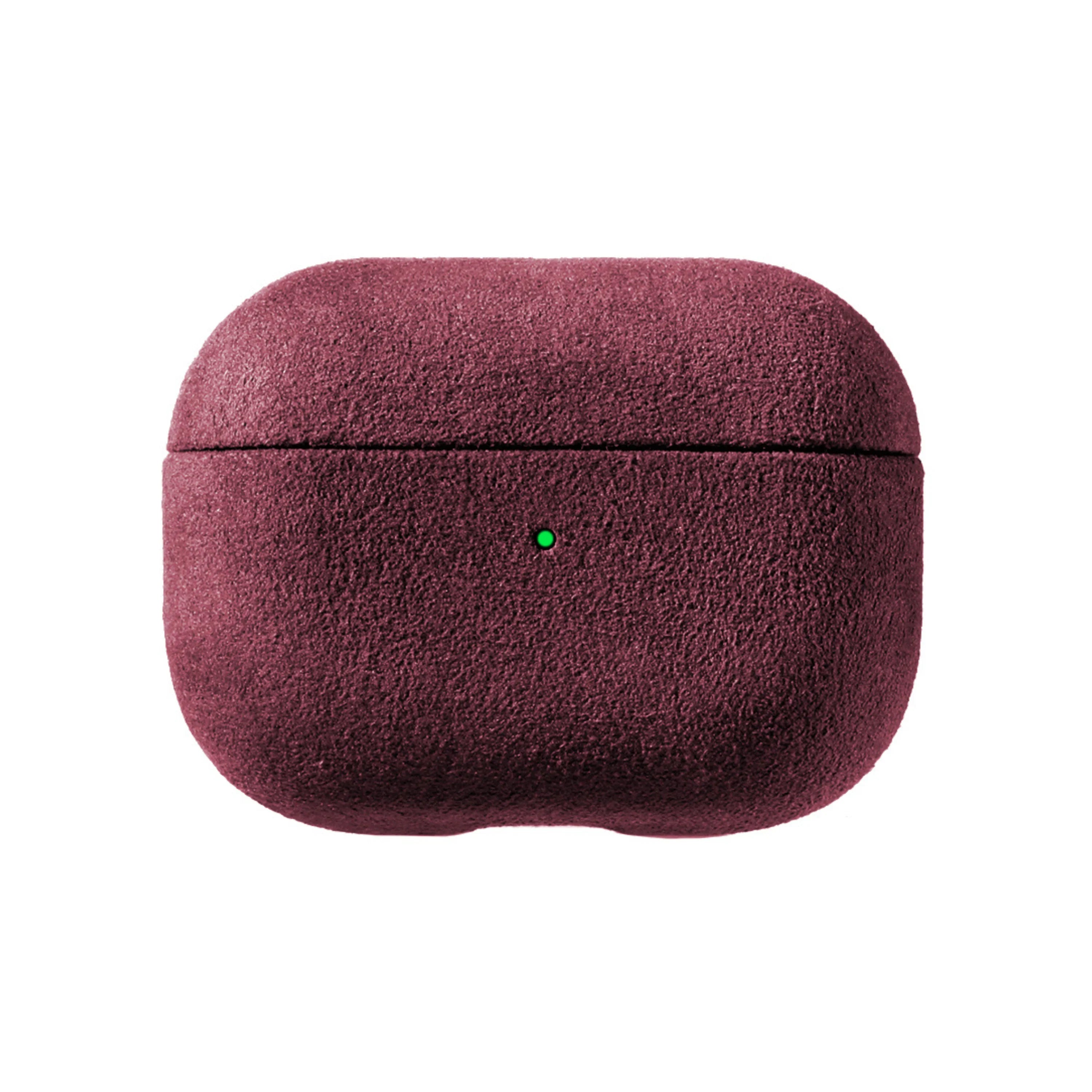 AirPods Pro Alcantara Case - Wine Red