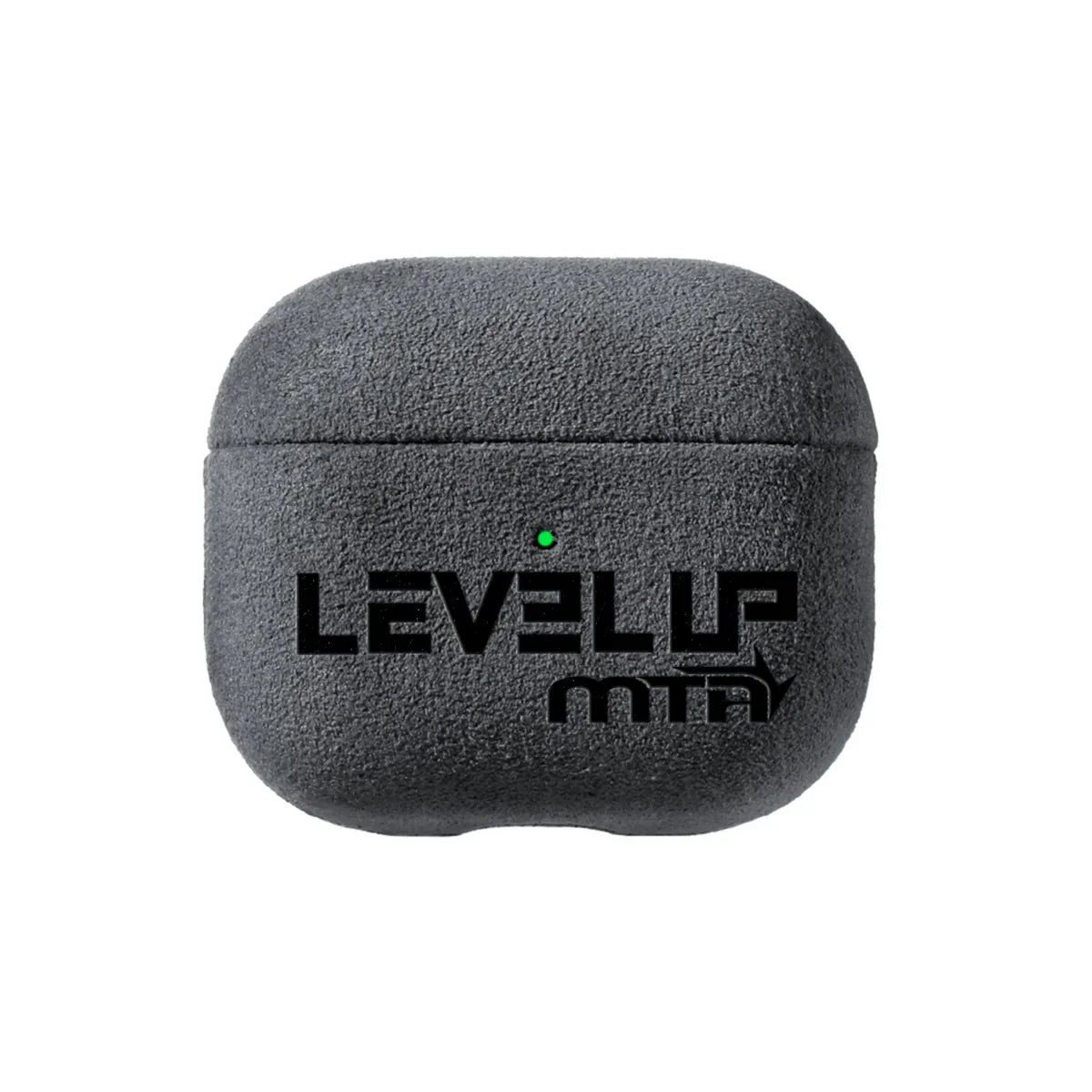 AirPods (3rd generation) Alcantara Case - LEVEL UP MTA - Space Grey - Alcanside