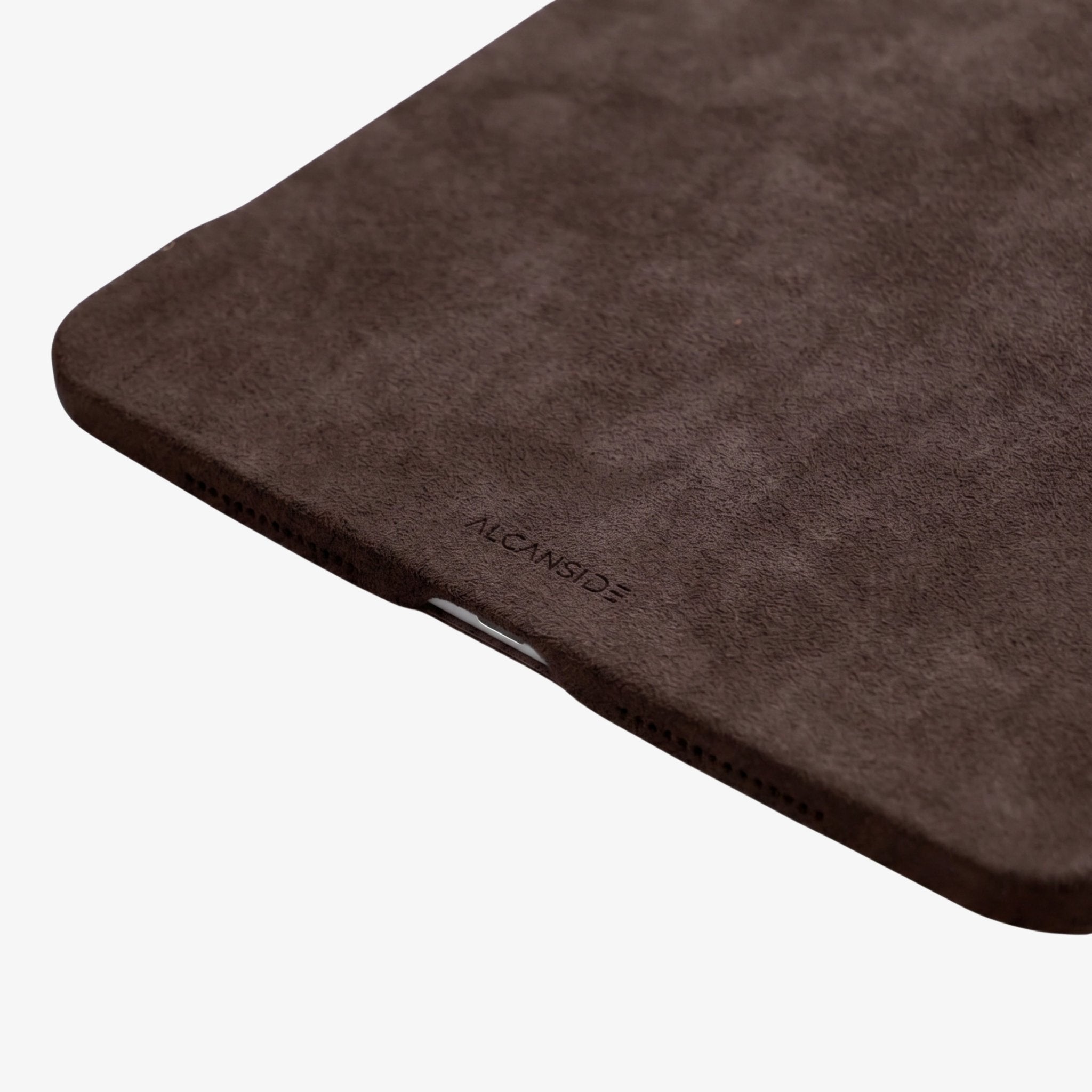 Alcantara iPad Cover - For iPad Air 2026 (13 inch) - Chocolate Brown - Alcanside