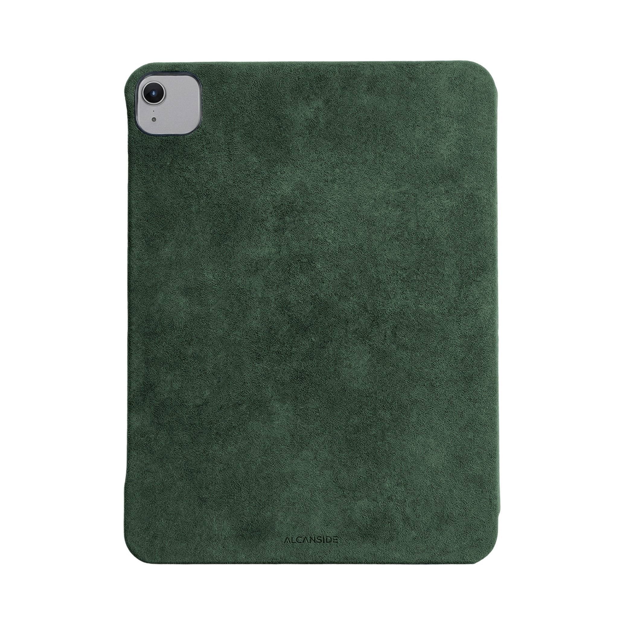 Alcantara iPad Cover - For iPad Air 2026 (13 inch) - Midnight Green - Alcanside