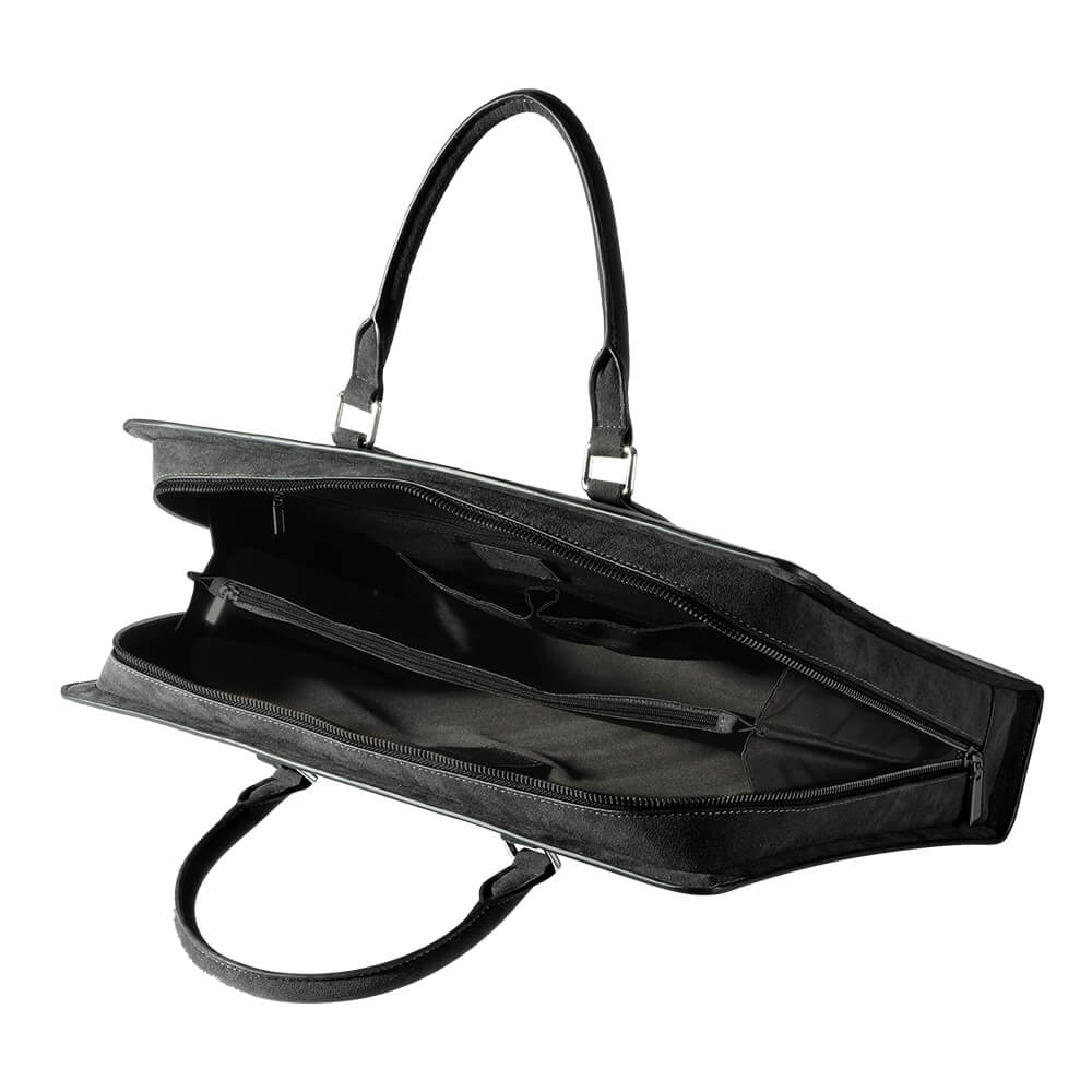 Alcantara Laptop Bag - Space Grey - Alcanside