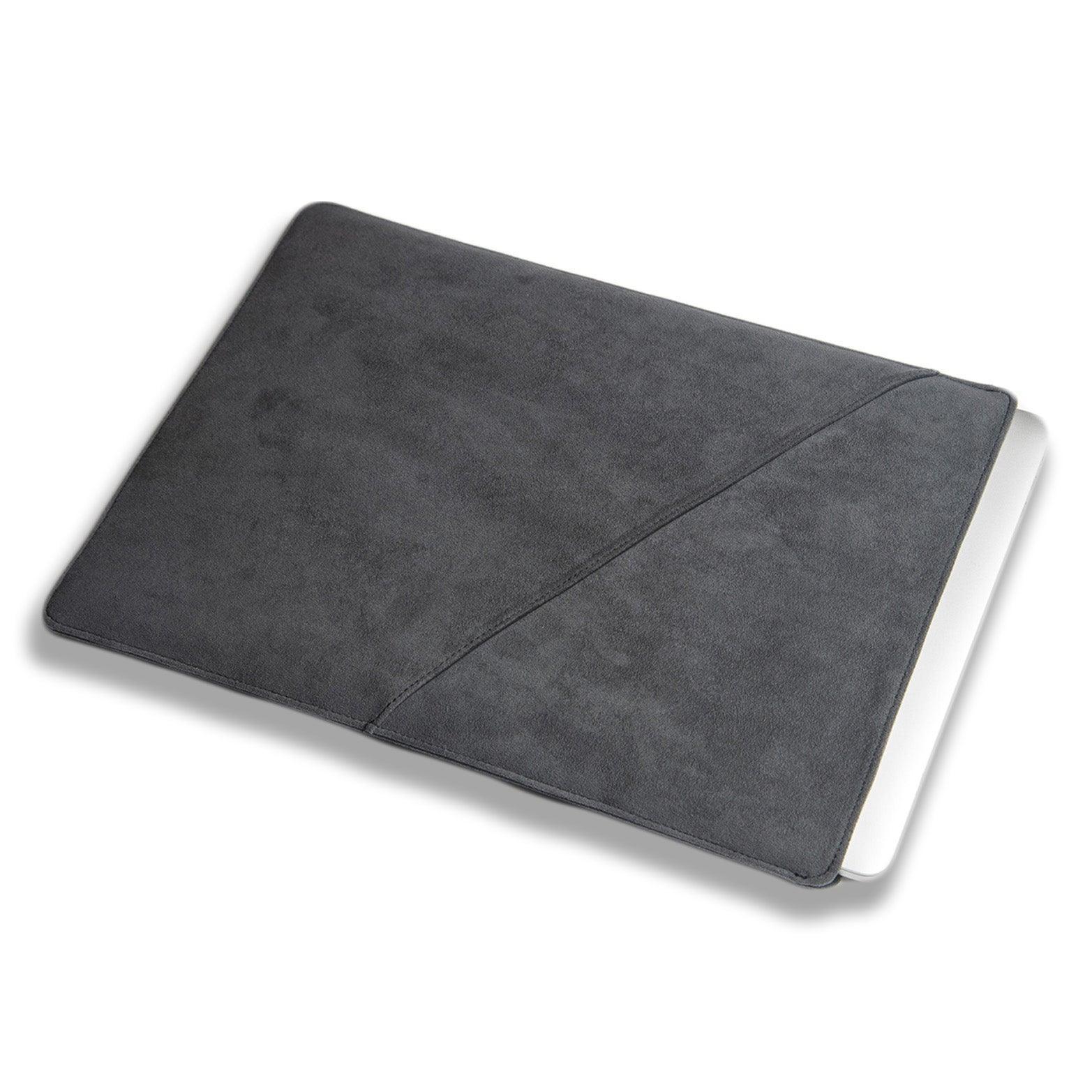 Alcantara Laptop Sleeve - 15 & 16 Inch - LEVEL UP MTA - Space Grey - Alcanside