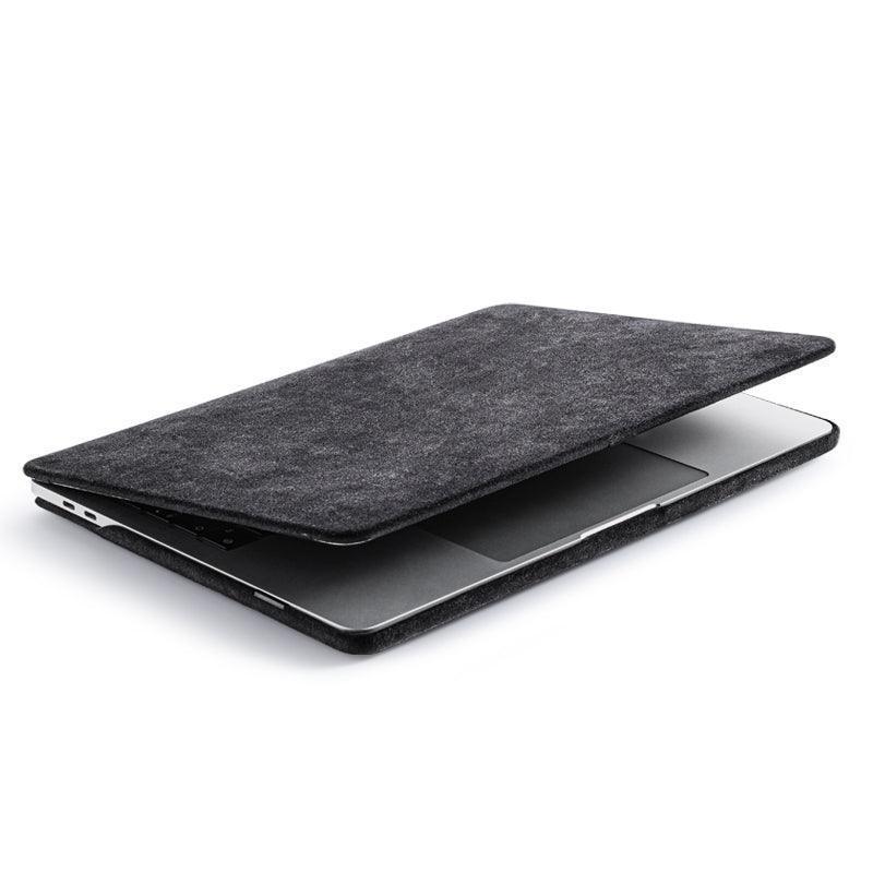 Alcantara MacBook Air Cover - For 15 inch (2023 M2 - 2025 M4) - Space Grey - Alcanside