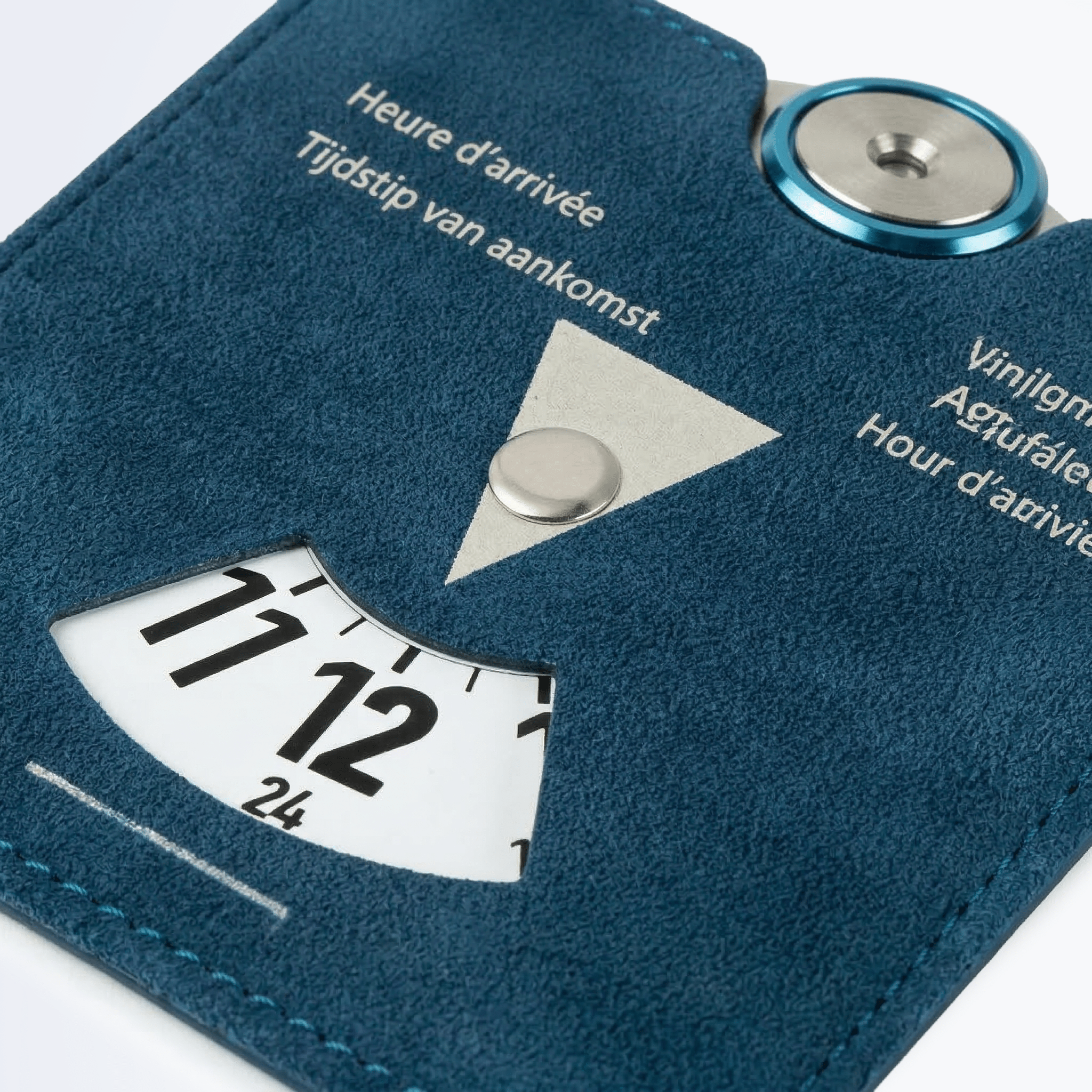 Alcantara Parking Disc - Ocean Blue - Alcanside
