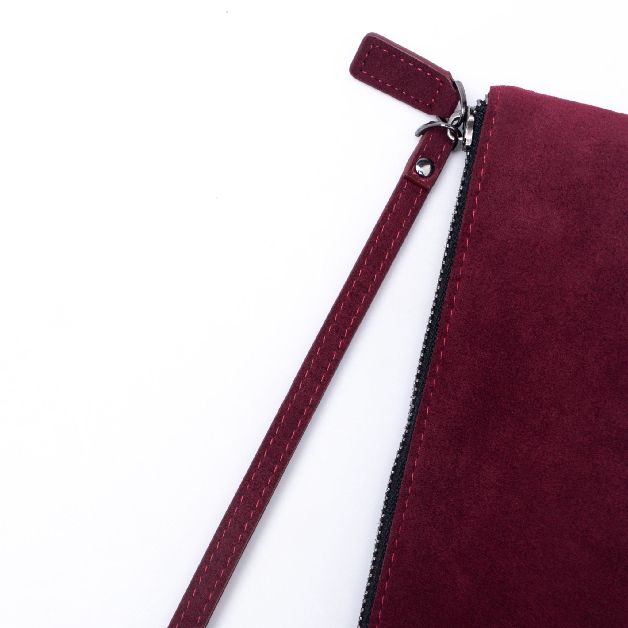 Alcantara Pouch - Wine Red - Alcanside