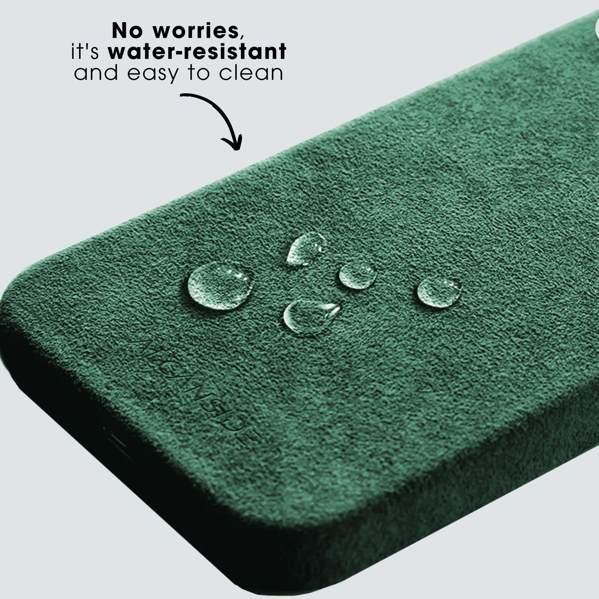 iPhone 13 Mini - Alcantara Case - Midnight Green - Alcanside