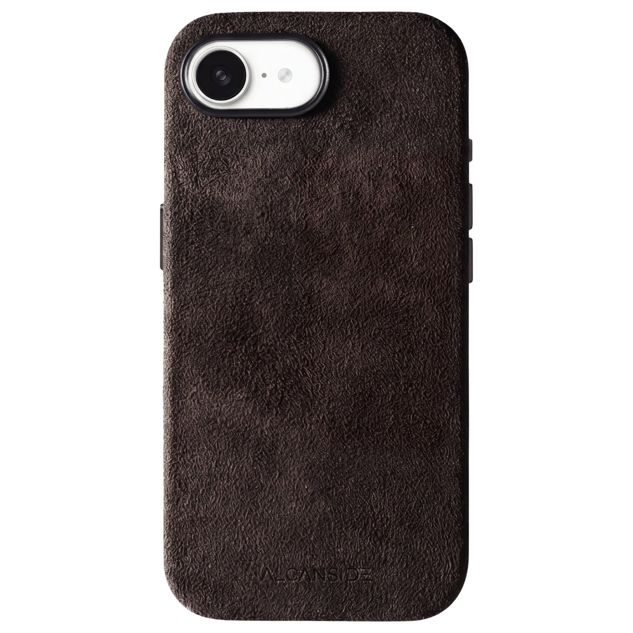 iPhone 16e - Alcantara Case - Chocolate Brown - Alcanside