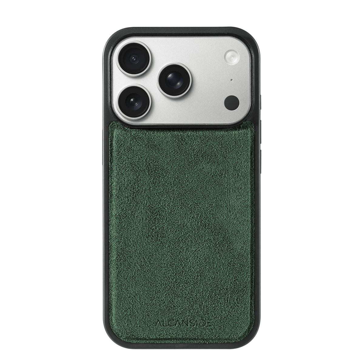 iPhone 17 Pro - Alcantara Back Cover - Midnight Green - Alcanside