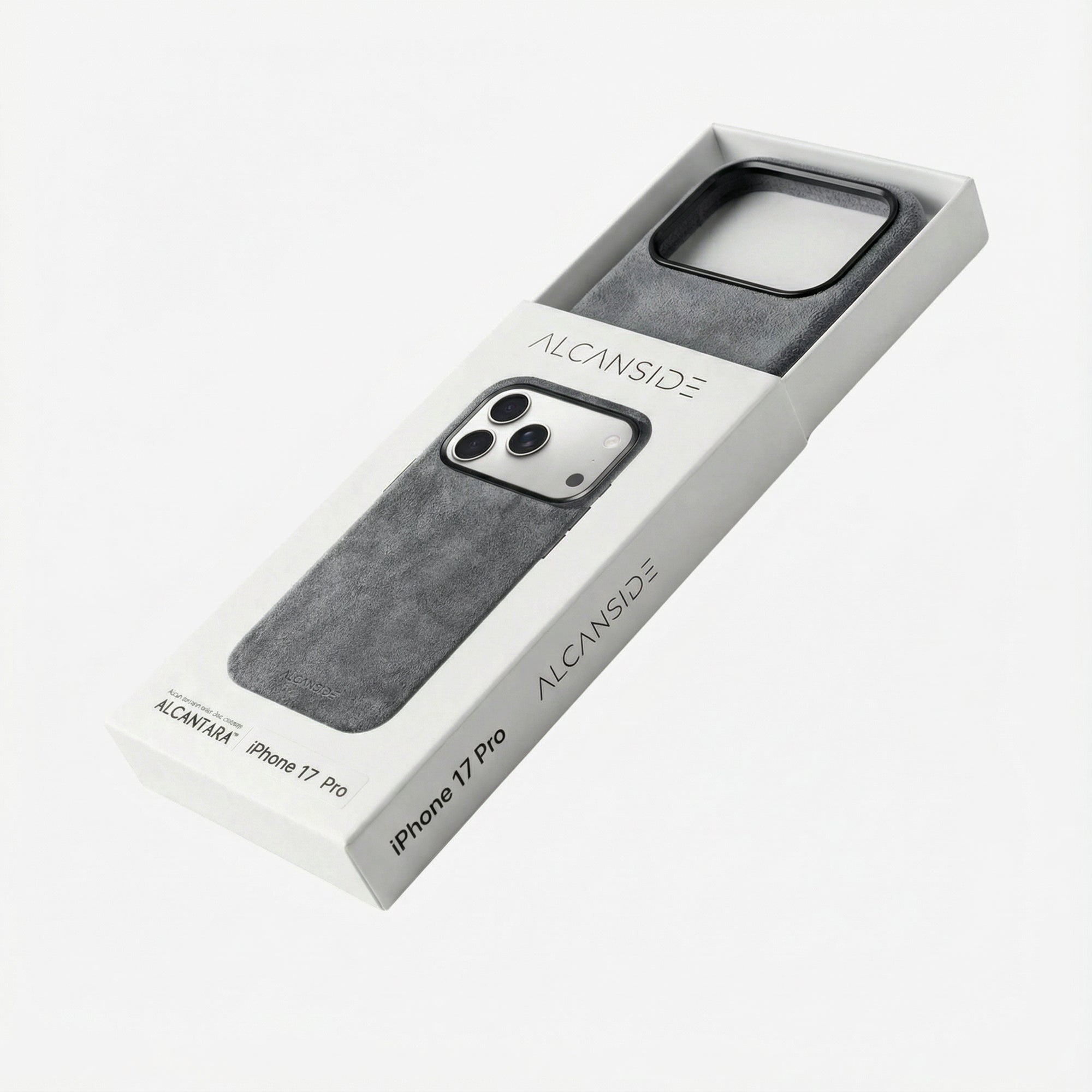 iPhone 17 Pro Max - Alcantara Case - Nardo Gray - Alcanside