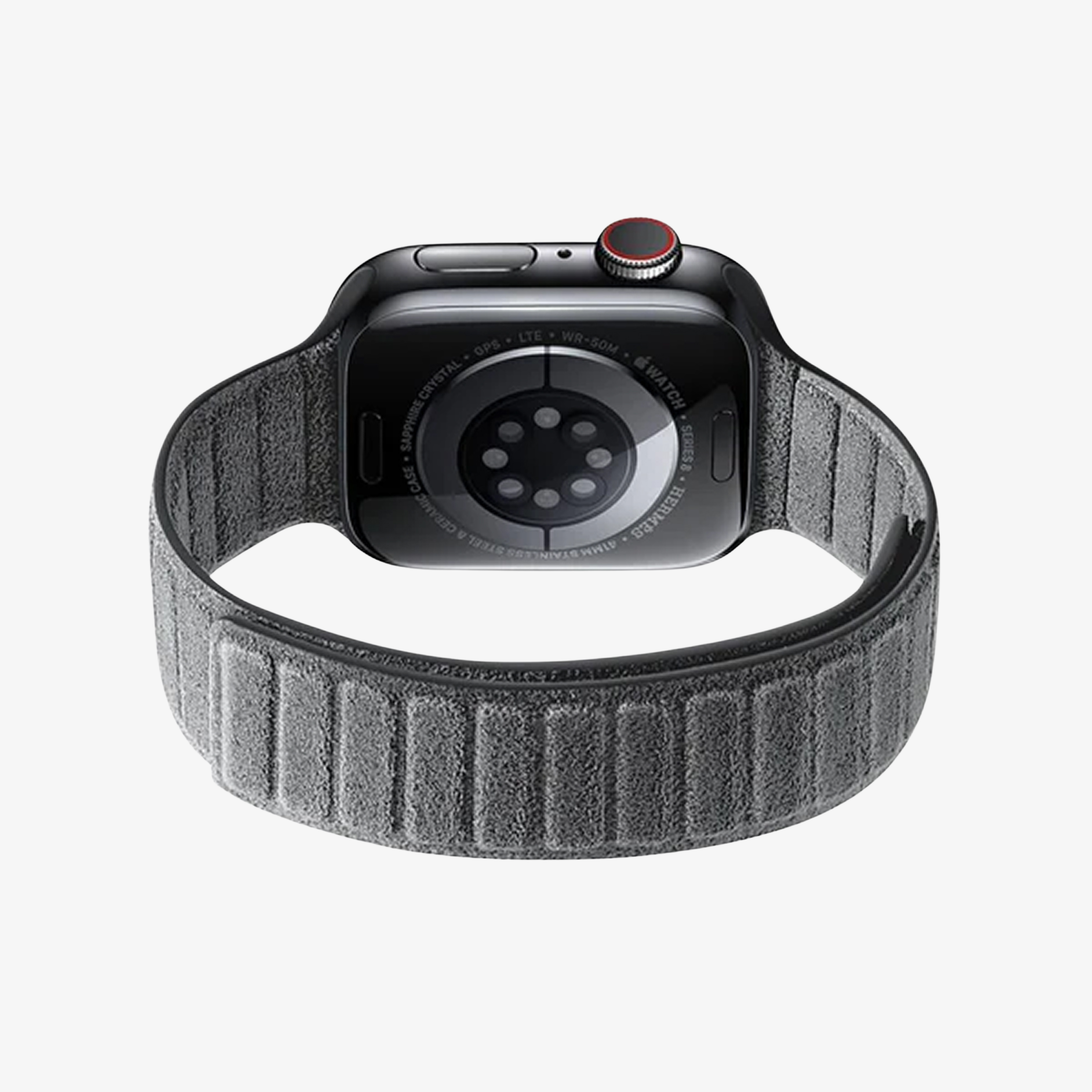 Alcantara Apple Watch Band - Nardo Gray - 38/40/41/42mm