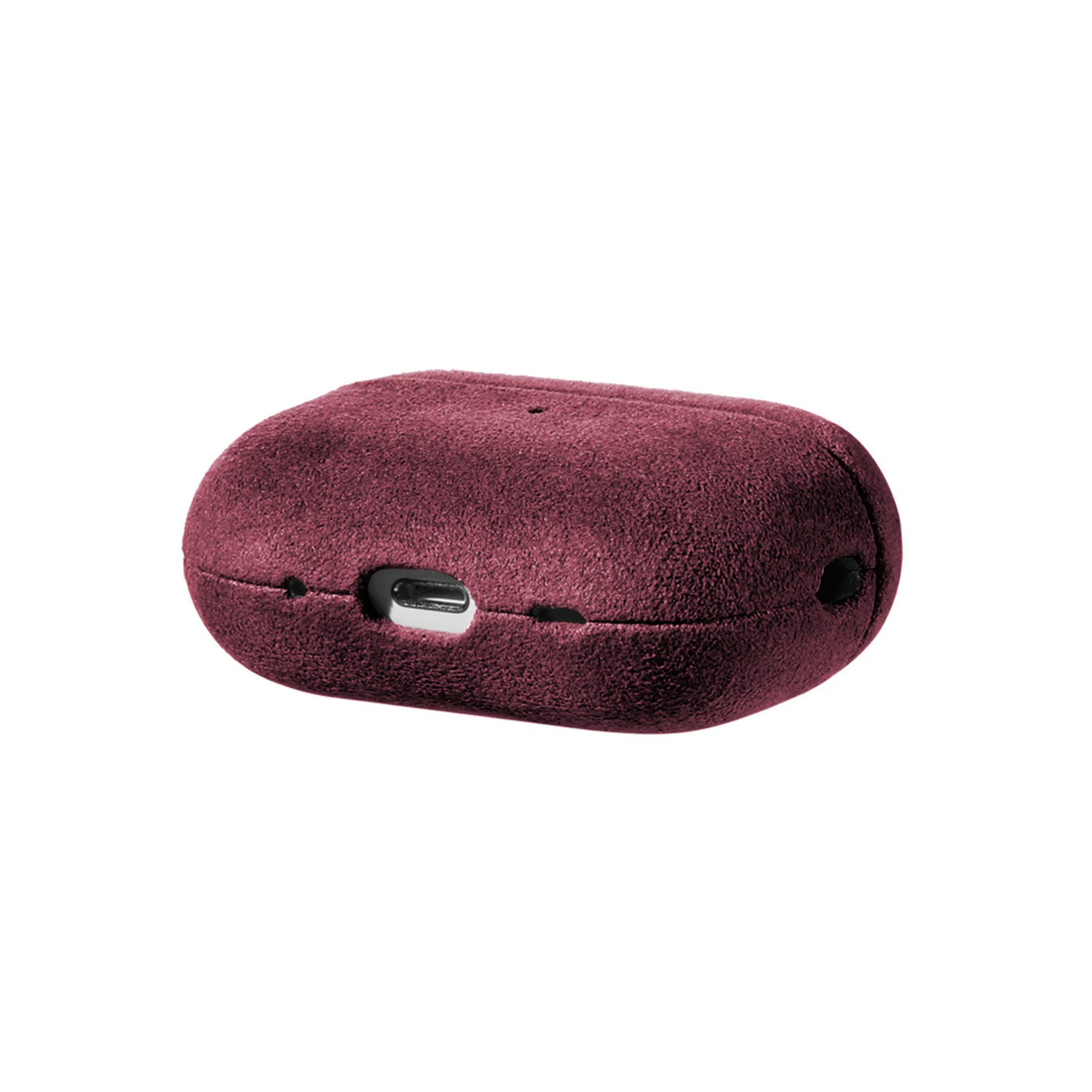 AirPods Pro (3rd Generation) Alcantara Case - Wine Red