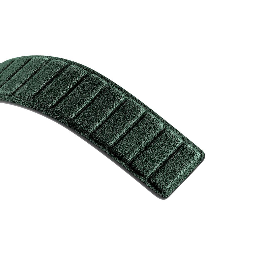 Alcantara Apple Watch Band - Midnight Green - 38/40/41/42mm - Alcanside