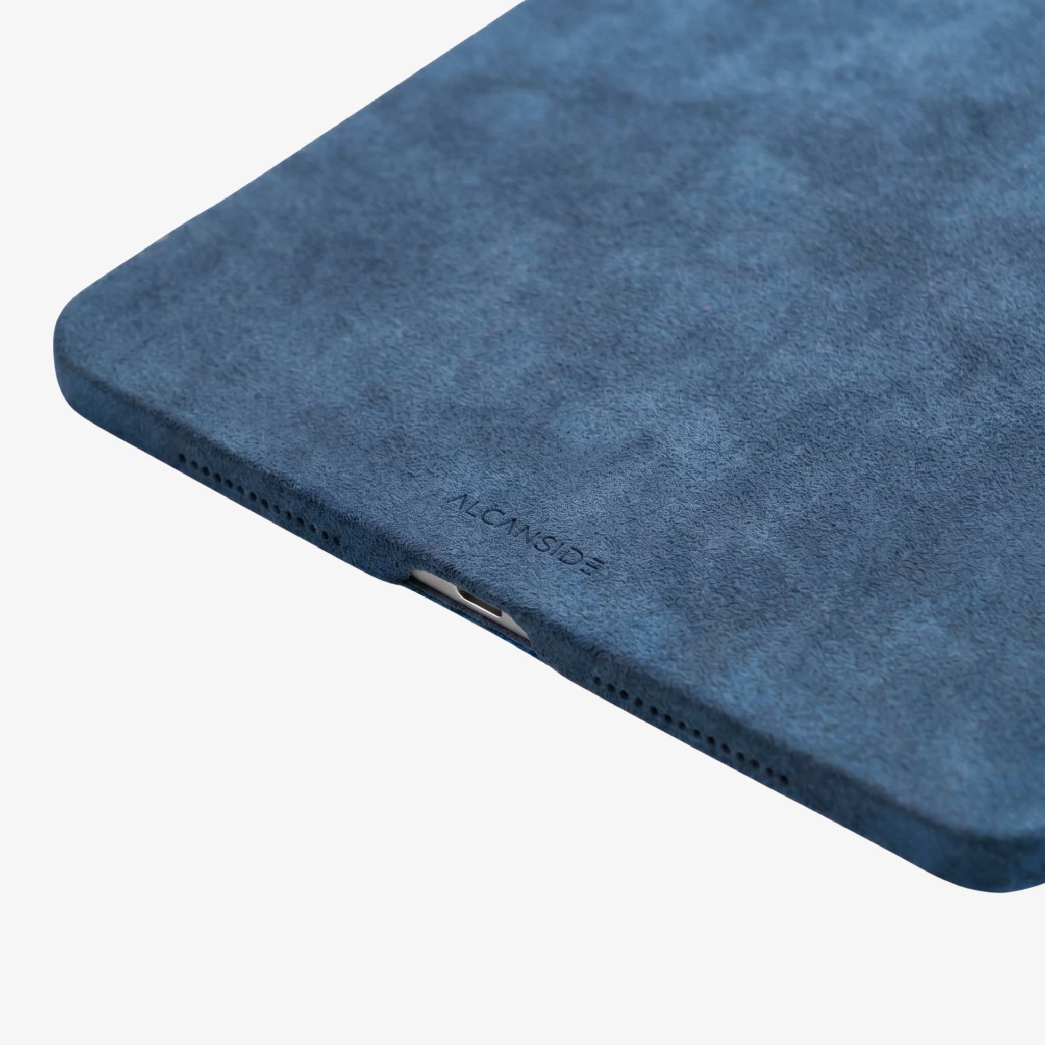 Alcantara iPad Cover - For iPad Air 11 inch (2024/2026) - Ocean Blue - Alcanside
