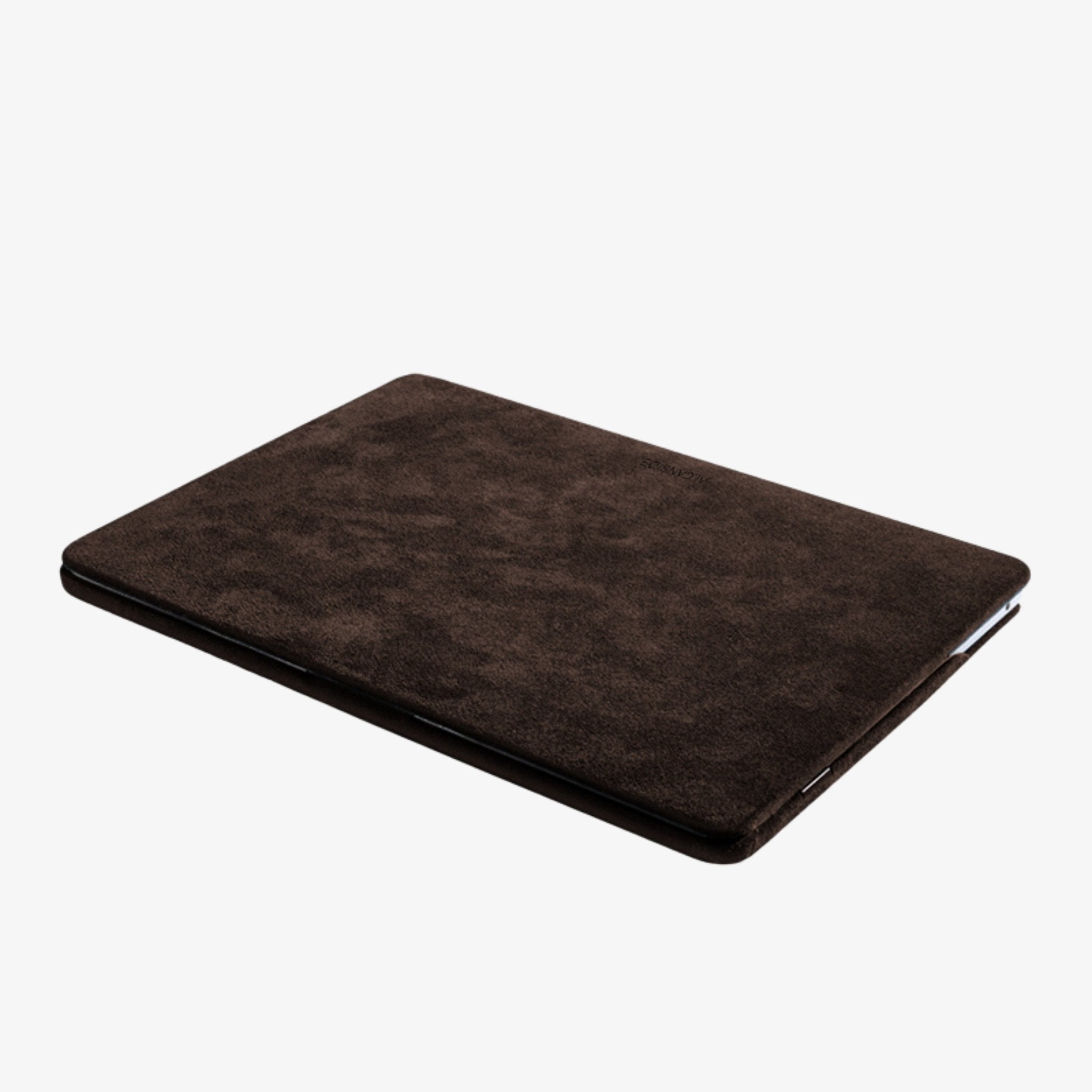 Alcantara MacBook Air Cover - For 13.6 inch (2022 M2 - 2025 M4) - Chocolate Brown - Alcanside
