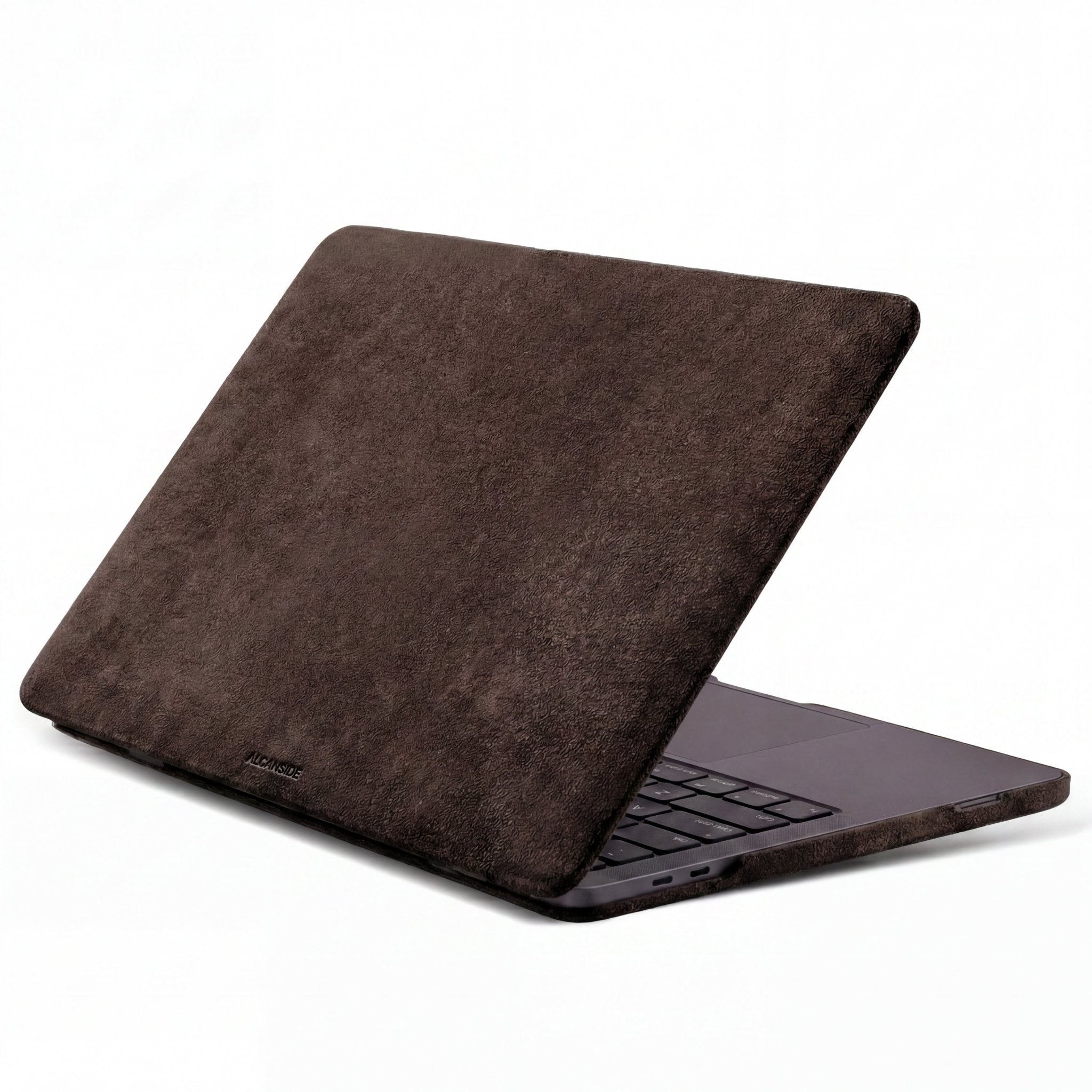 Alcantara MacBook Pro & Pro Max Cover - For 14 inch (2021 - 2025) - Chocolate Brown - Alcanside
