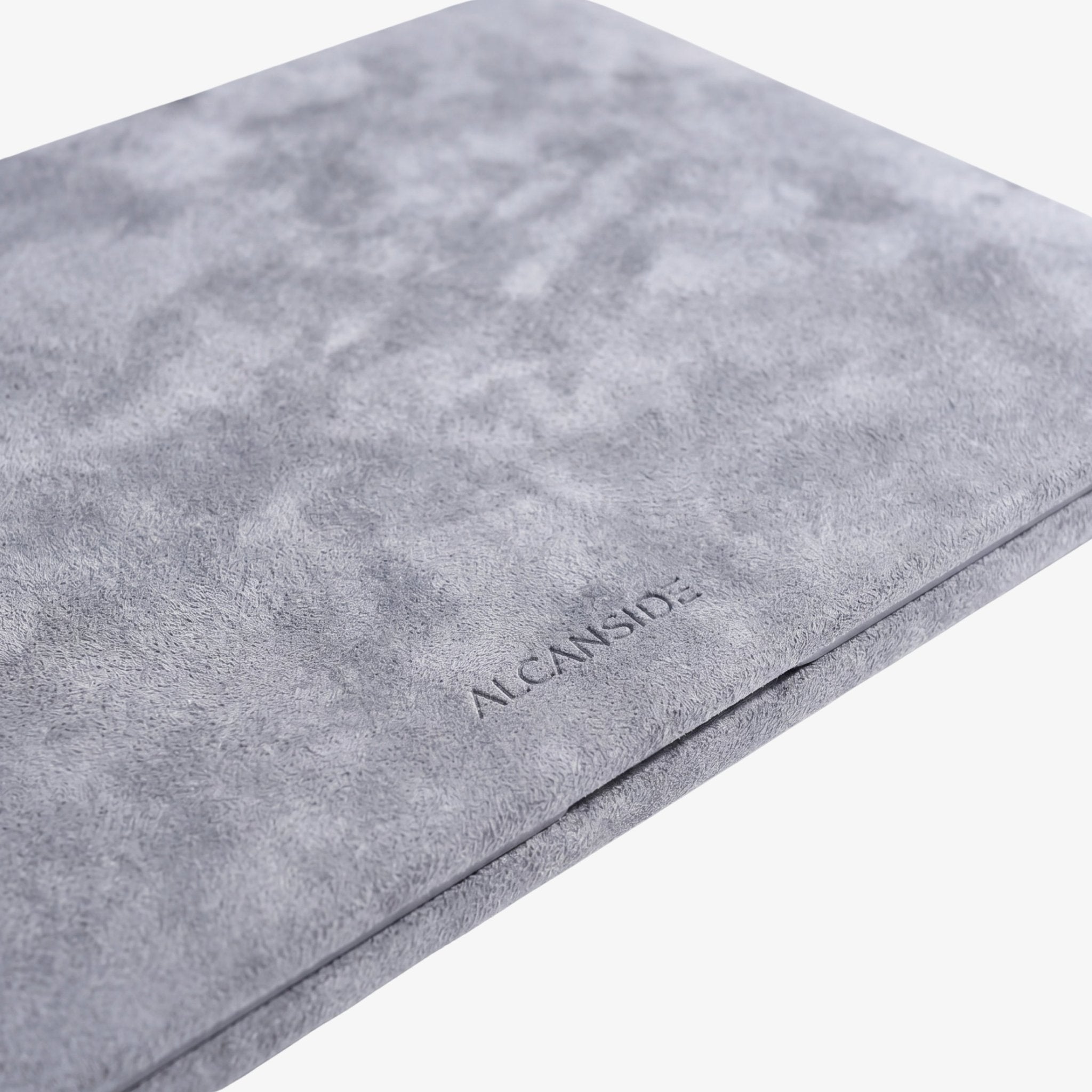 Alcantara MacBook Pro & Pro Max Cover - For 14 inch (2021 - 2025) - Nardo Gray - Alcanside