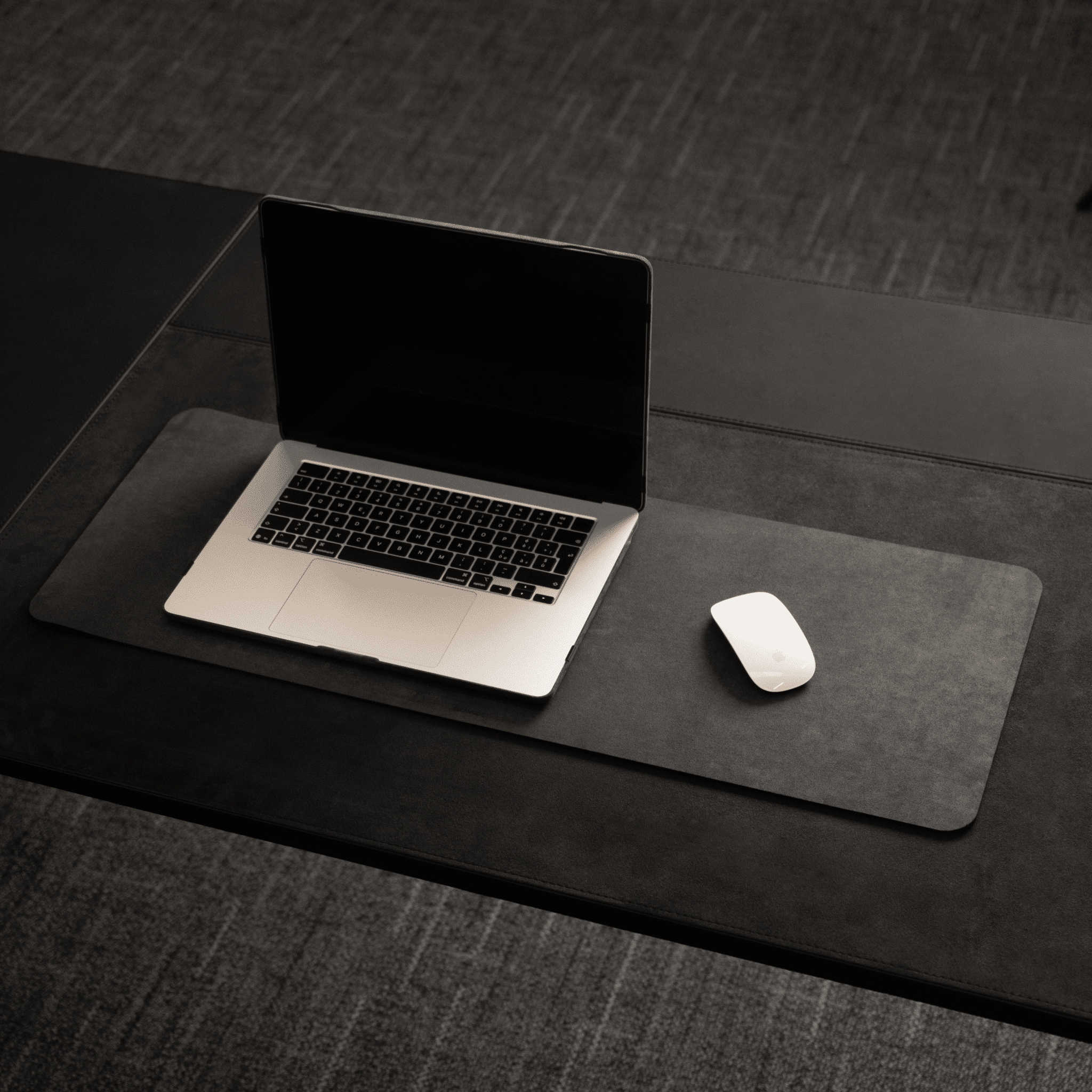 Alcantara Mousepad 80x30cm - Space Grey - Alcanside