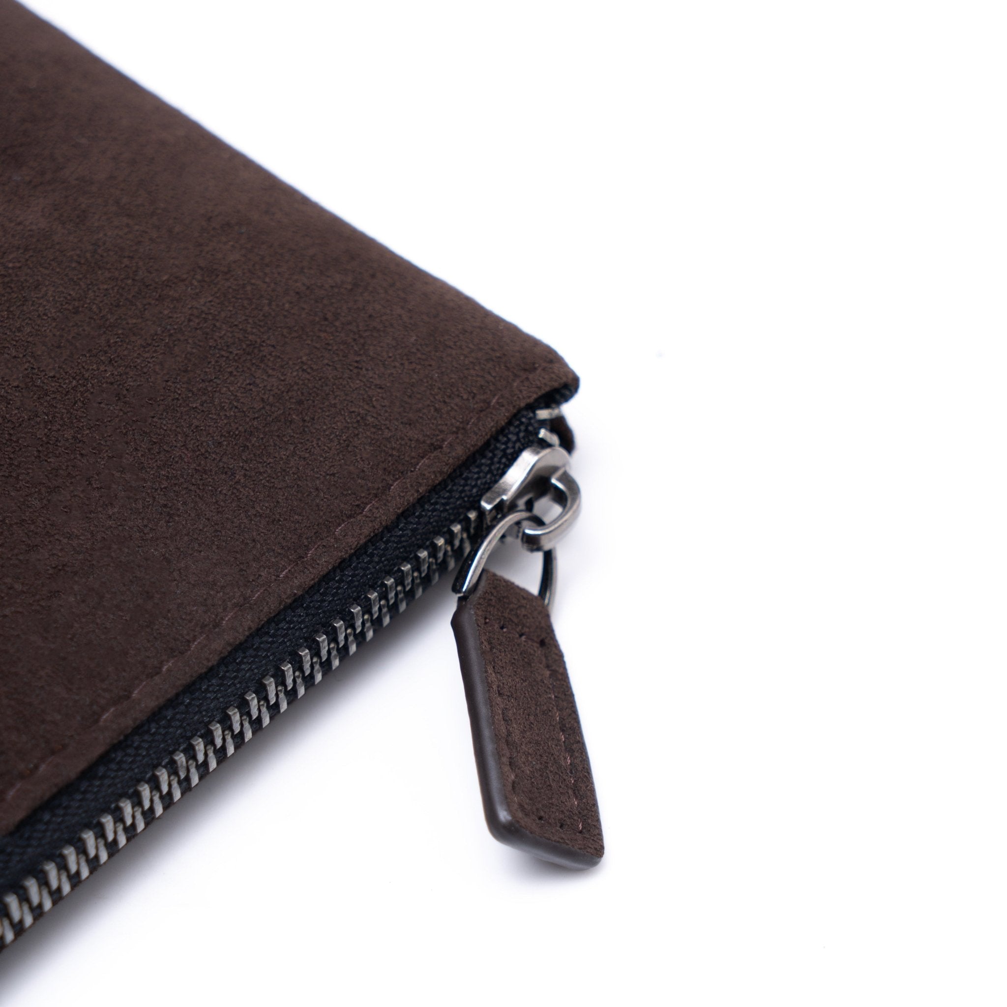 Alcantara Pouch - Chocolate brown - Alcanside