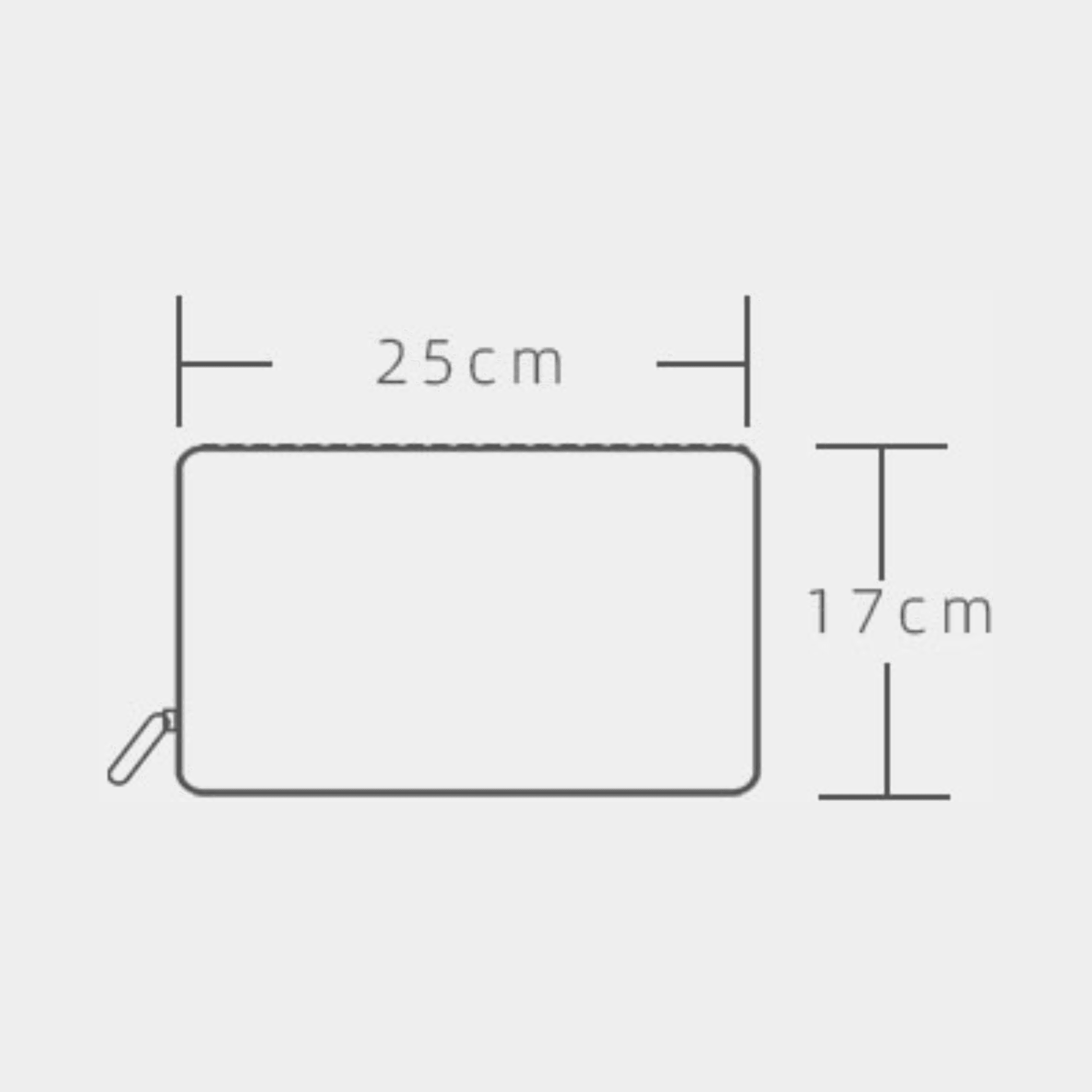 Alcantara Pouch - Space Grey - Alcanside