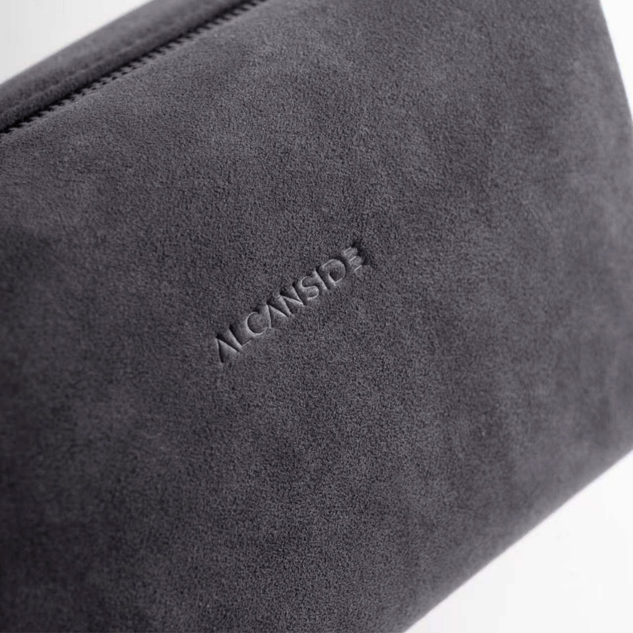 Alcantara Washbag - Space Grey - Alcanside