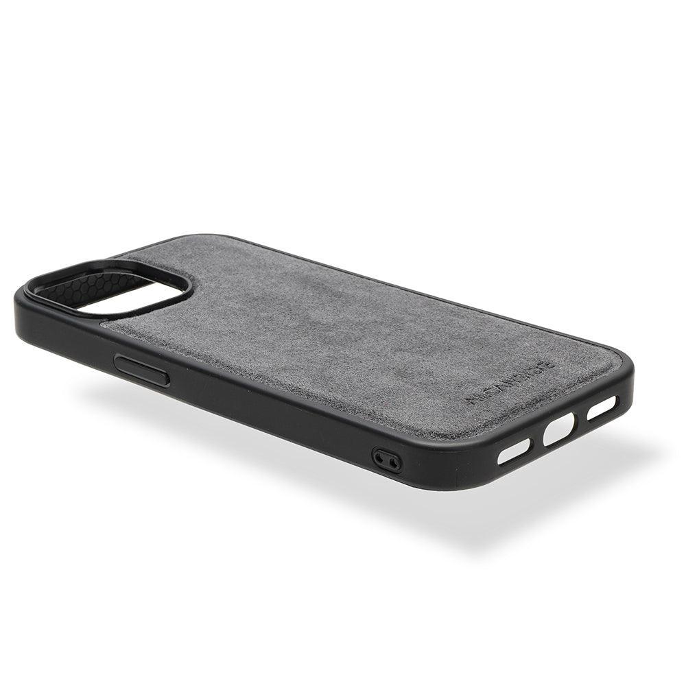 iPhone 15 - Alcantara Back Cover - Space Grey - Alcanside