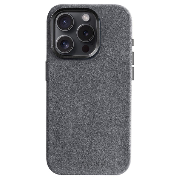 iPhone 15 Pro Max - Alcantara Case - Nardo Gray