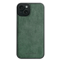 iPhone 16 Plus - Alcantara Back Cover - Midnight Green