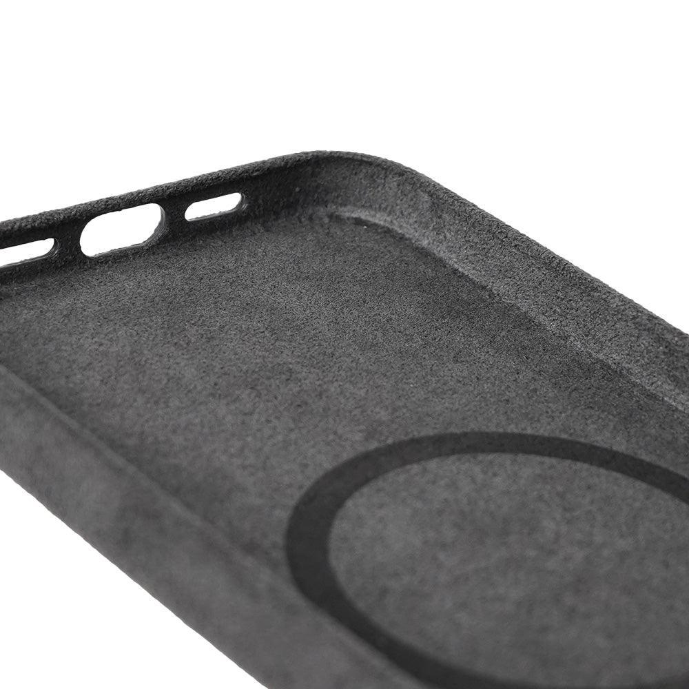 iPhone Alcantara Case - Space Grey - Alcanside