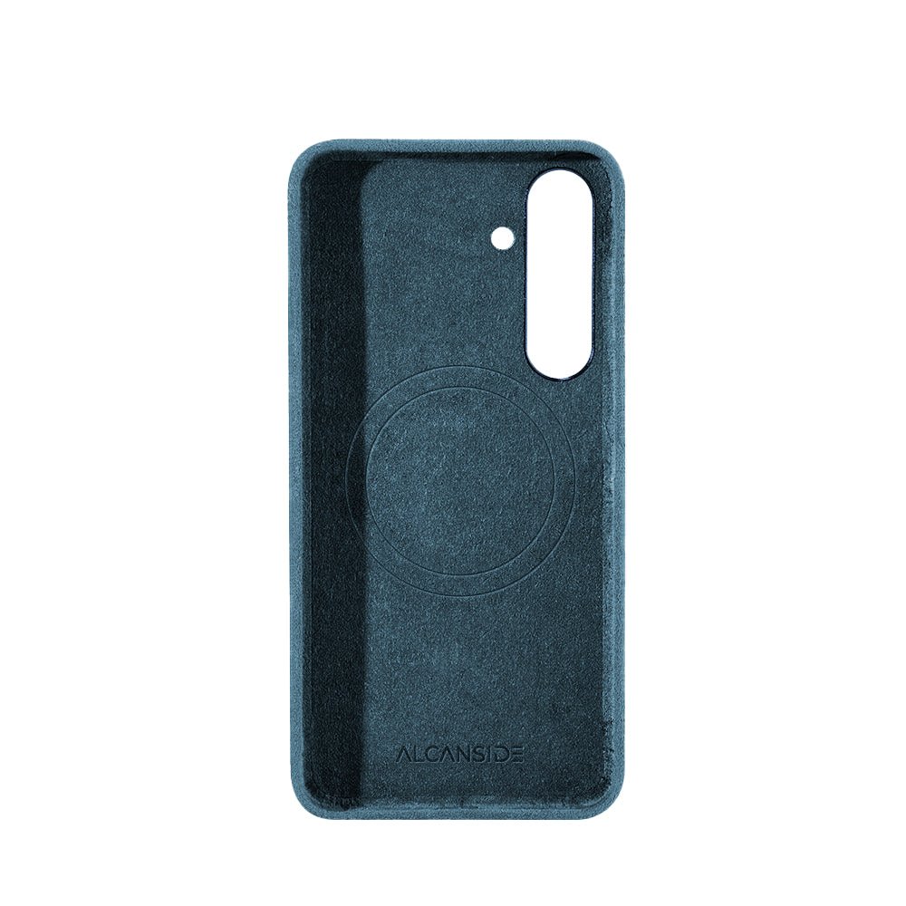 Samsung Galaxy S24 - Alcantara Case - Ocean Blue - Alcanside