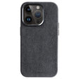 iPhone 14 Pro - Alcantara Case - space grey - Alcanside